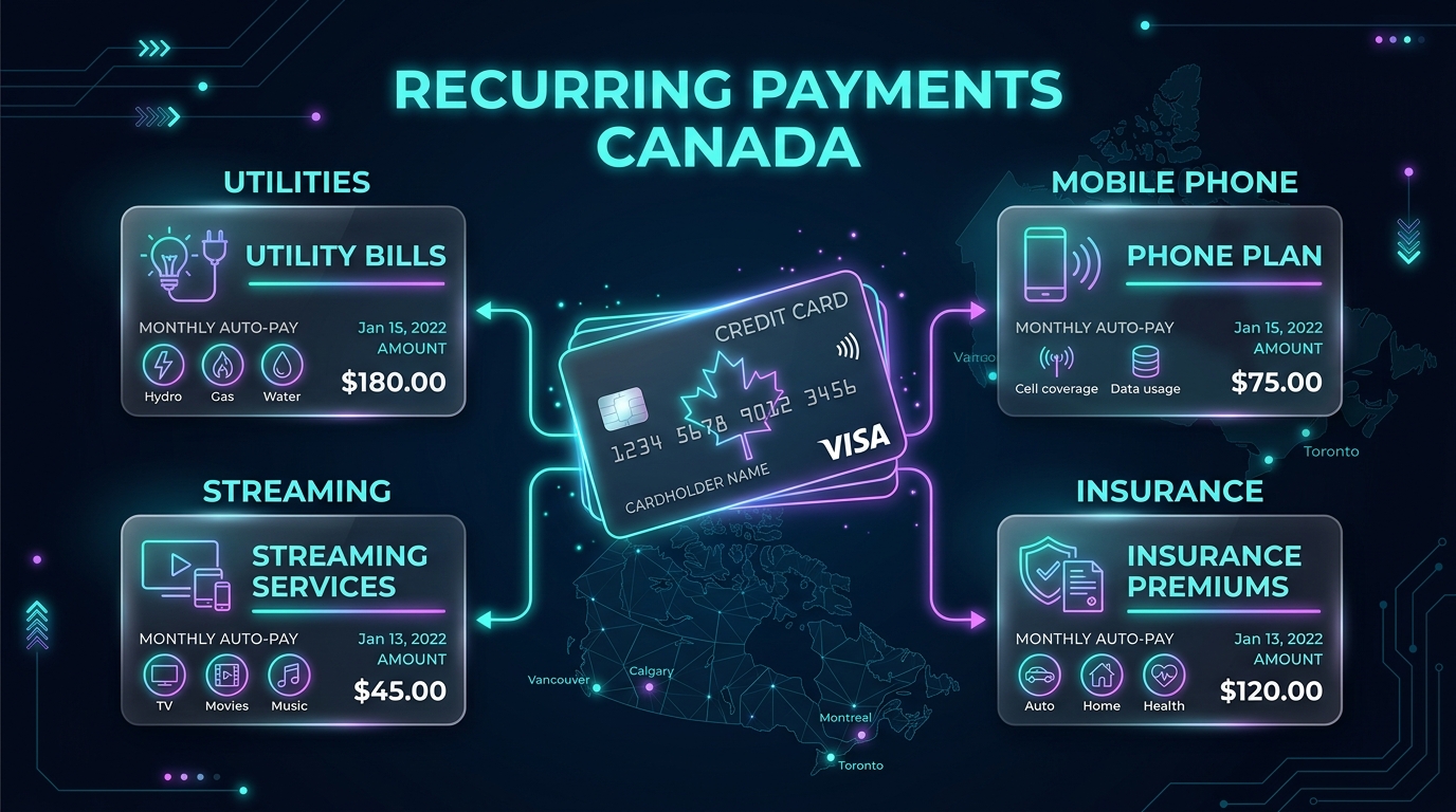 Optimize Recurring Bills Credit Card Rewards Canada