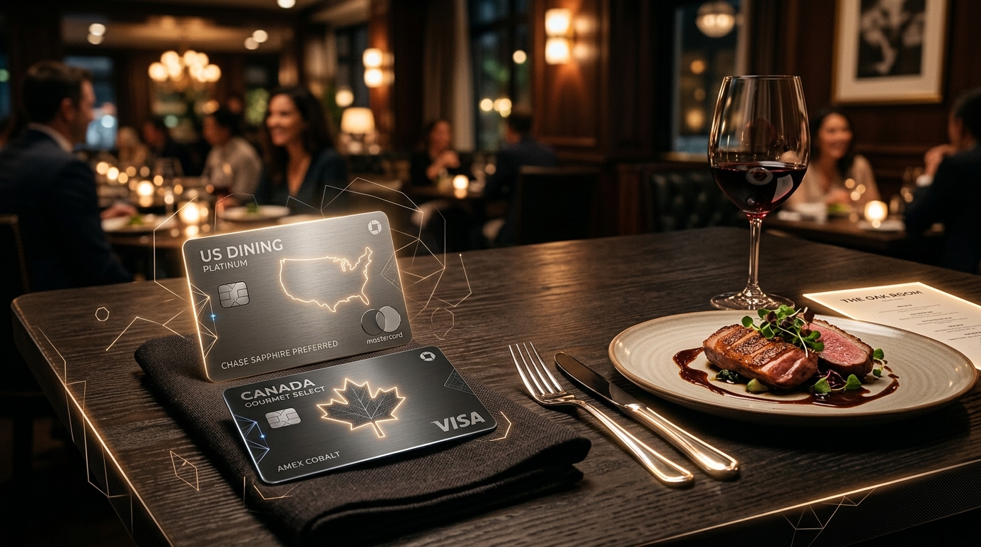 Best Credit Cards for Dining and Restaurants in US and Canada 2026 Comparison
