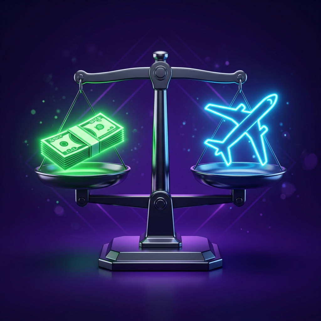 Cash Back or Travel Points? Pick by ROI
