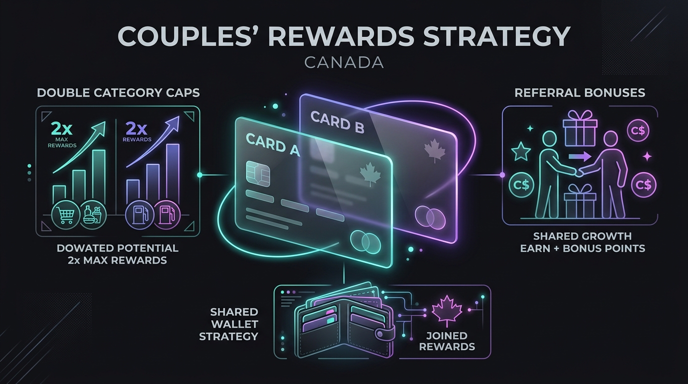 Credit Card Strategy for Couples Canada Double Caps