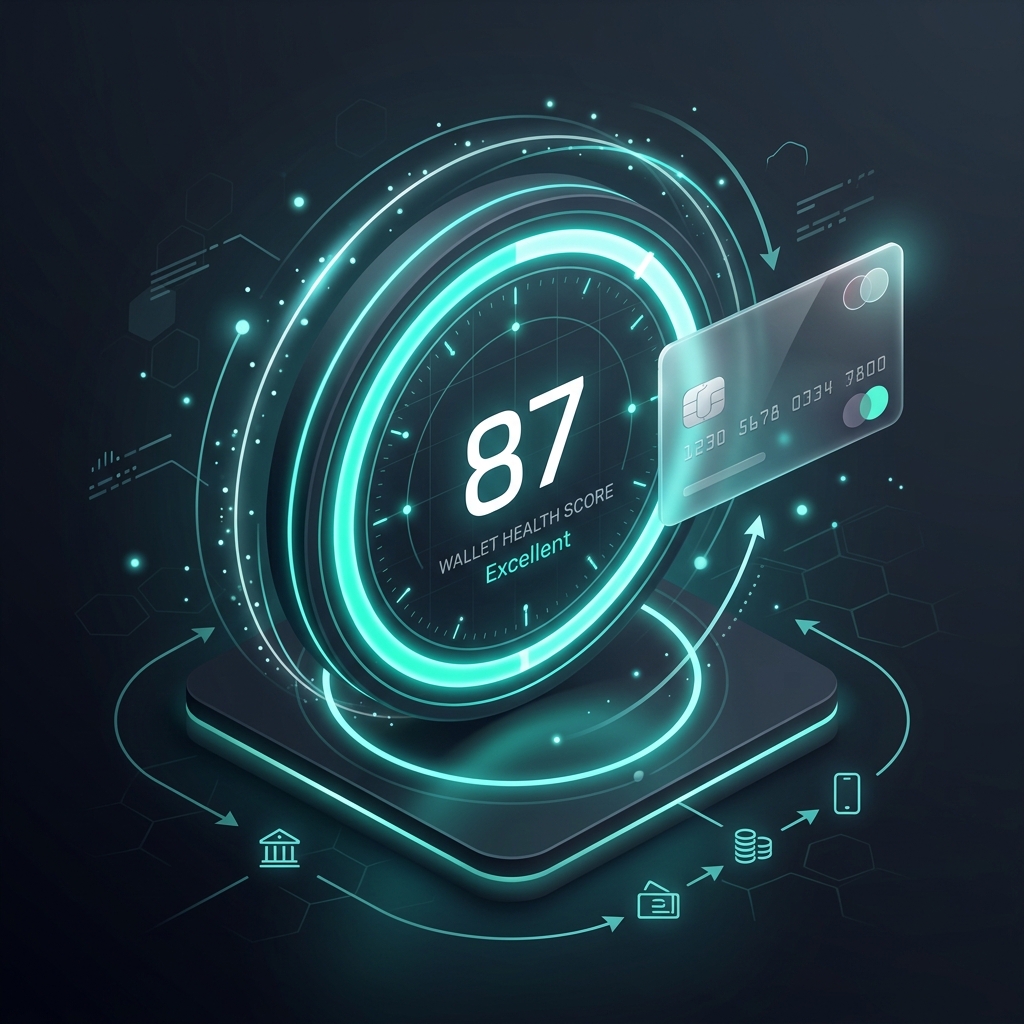 Bank Synchronization and Wallet Health Score Illustration
