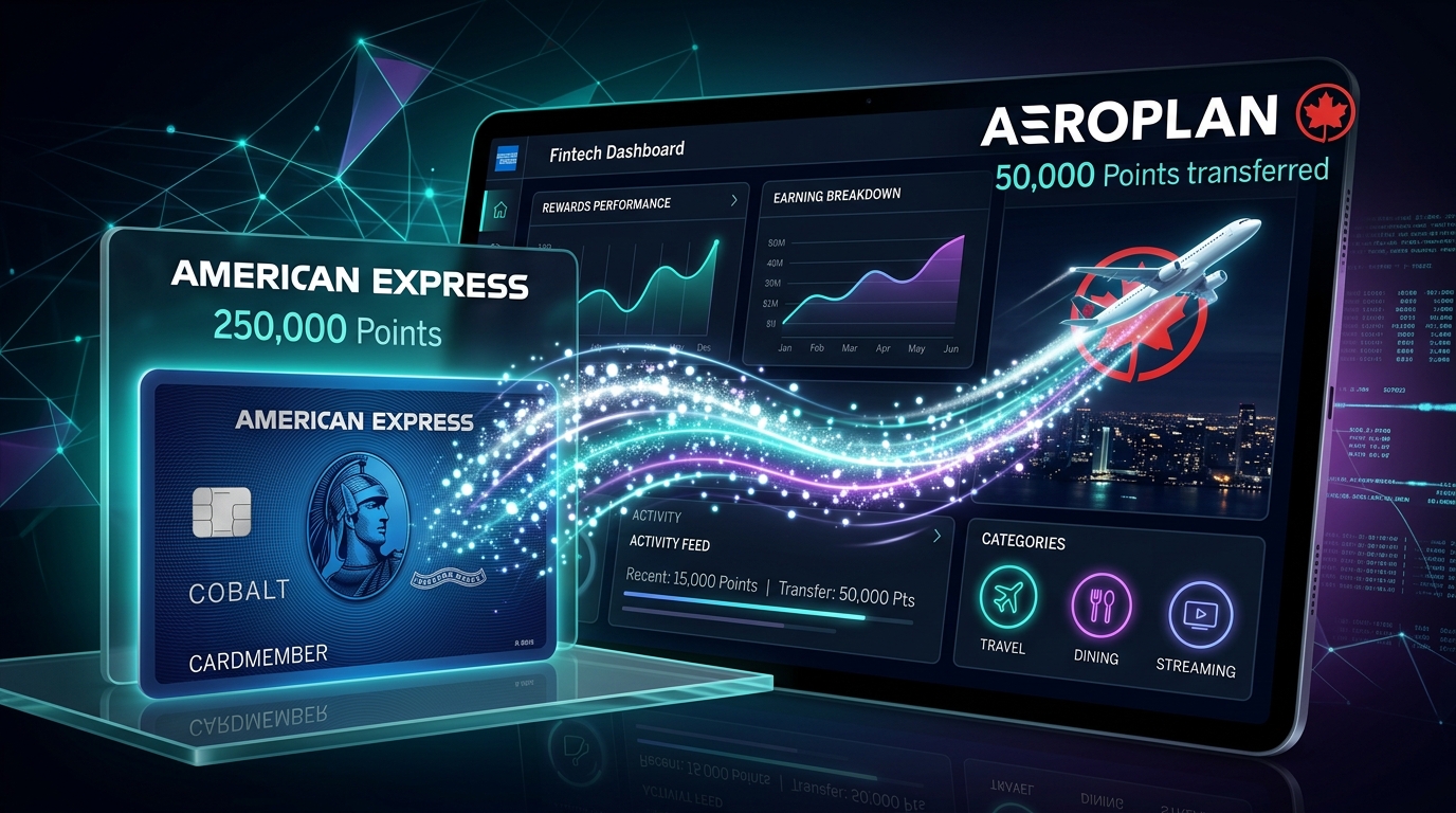 Transfer American Express Membership Rewards Points to Aeroplan Canada