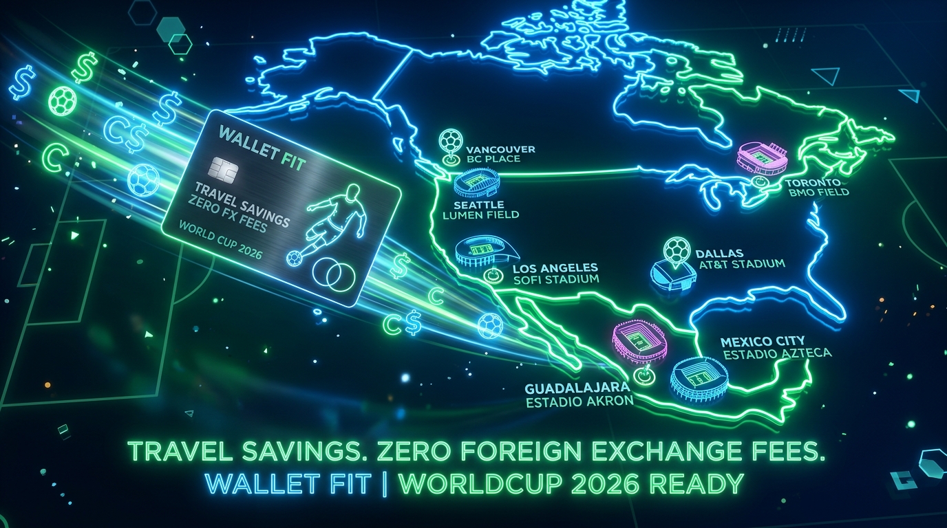 Best No-FX Fee Credit Cards World Cup Canada